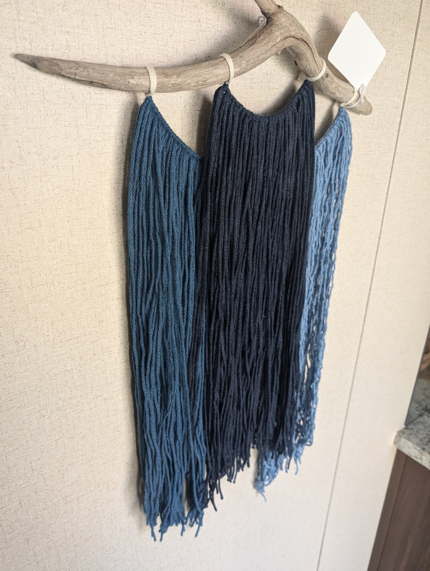 Blues Modern Style Wall Hanging 17.5" W 28.5" L