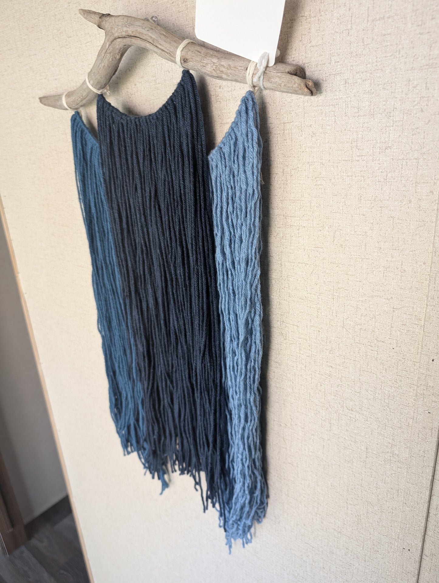 Blues Modern Style Wall Hanging 17.5" W 28.5" L
