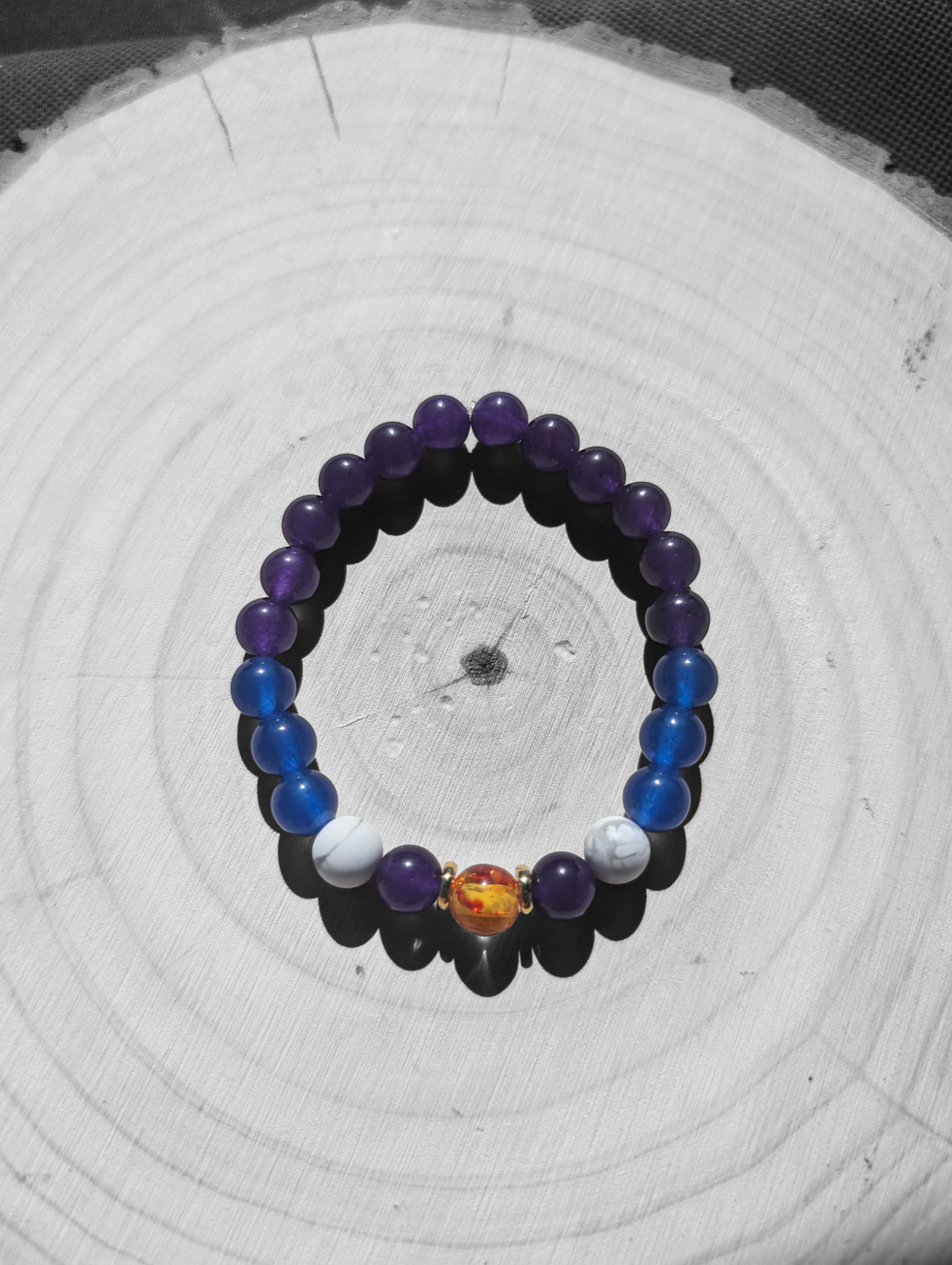 Anime Heros Anime Inspired Theme Stone Bracelets (8mm)