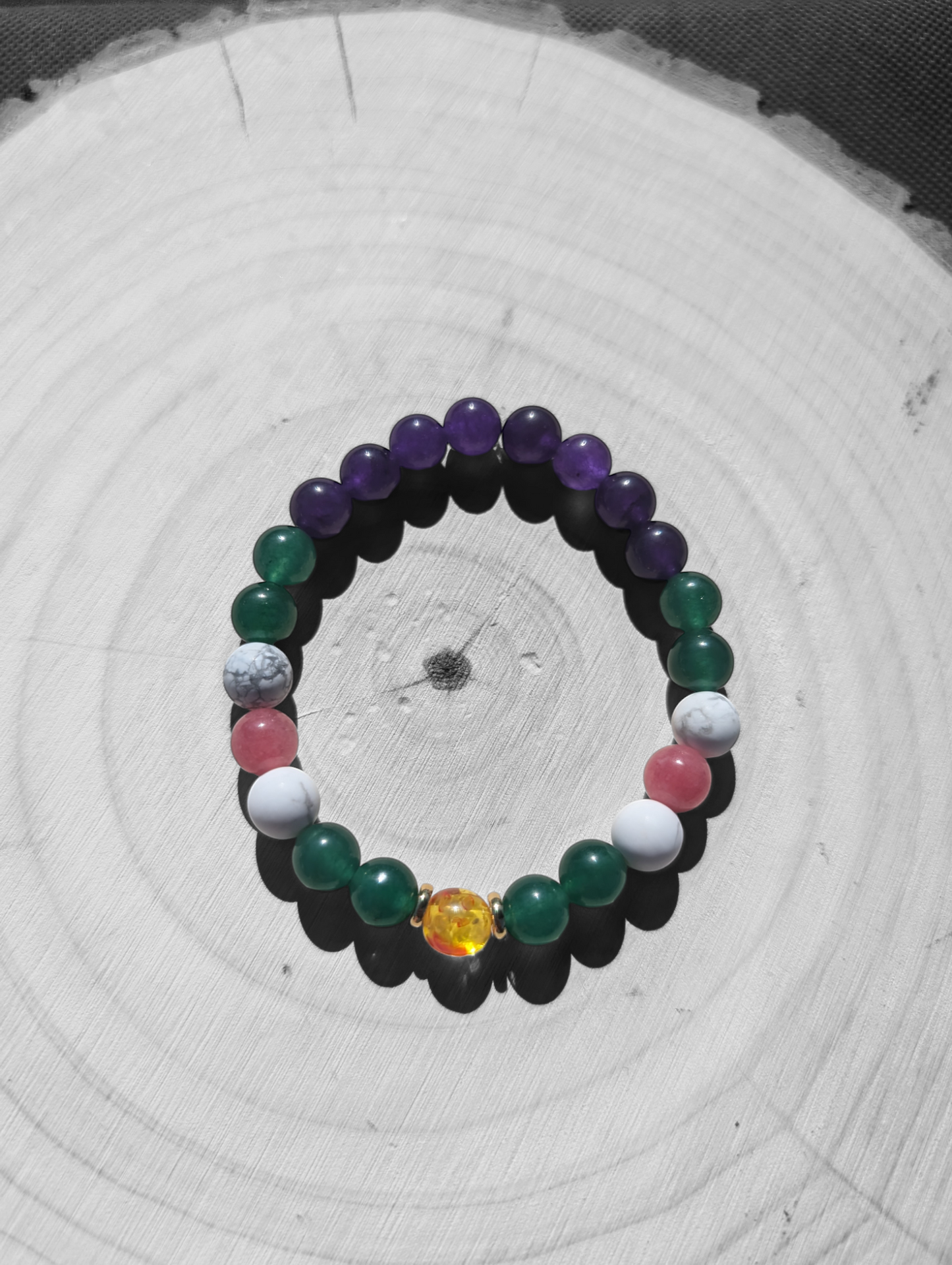 Anime Heros Anime Inspired Theme Stone Bracelets (8mm)