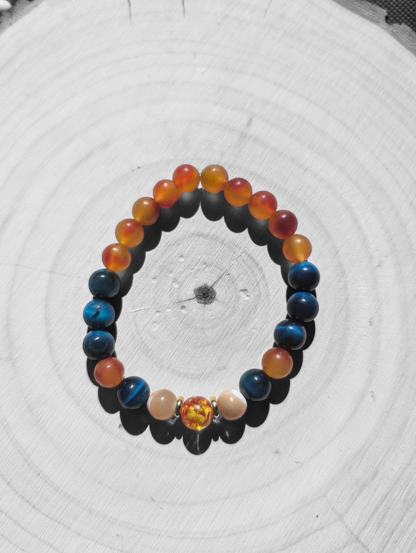 Anime Heros Anime Inspired Theme Stone Bracelets (8mm)