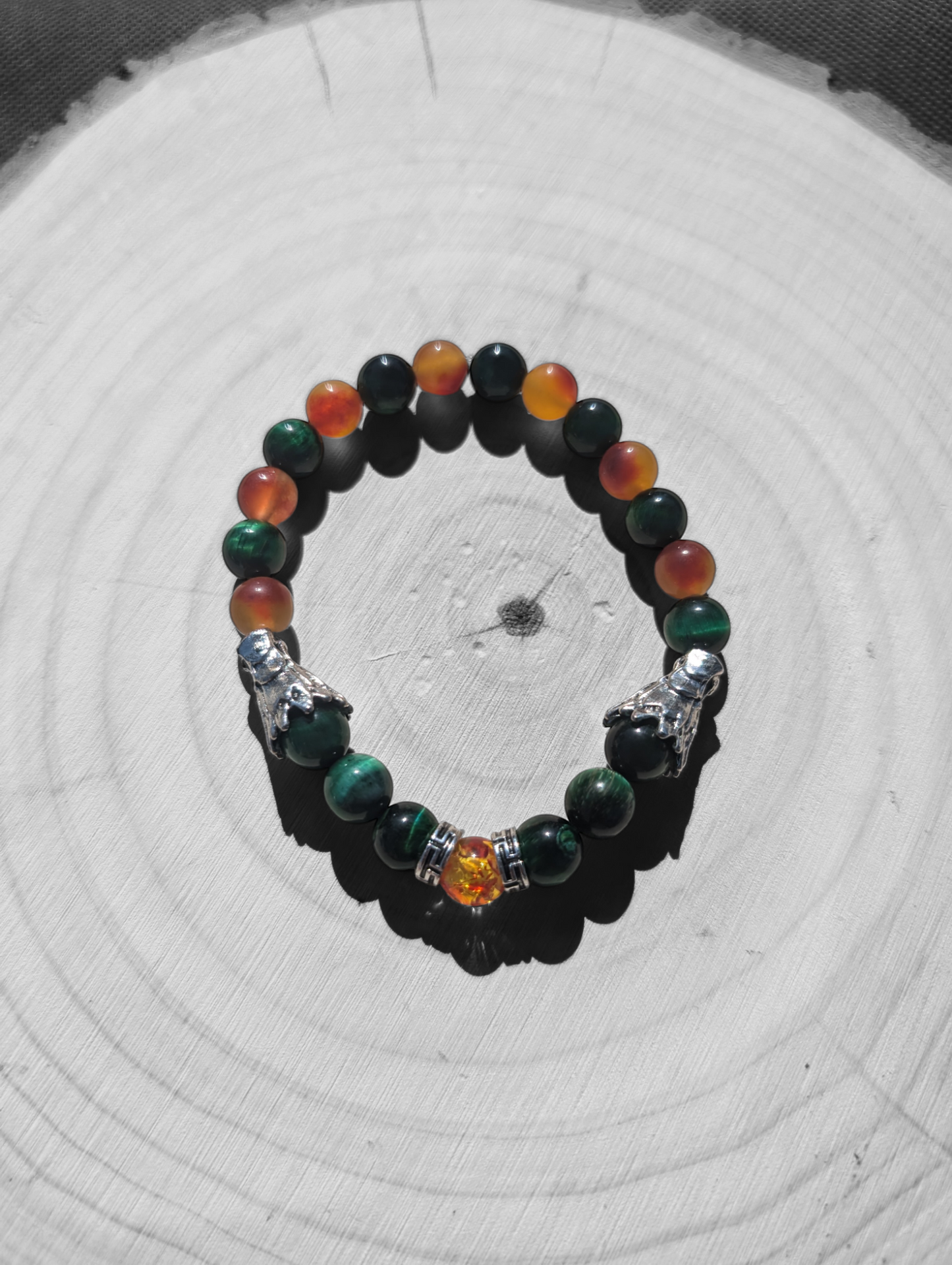 Anime Heros Anime Inspired Theme Stone Bracelets (8mm)