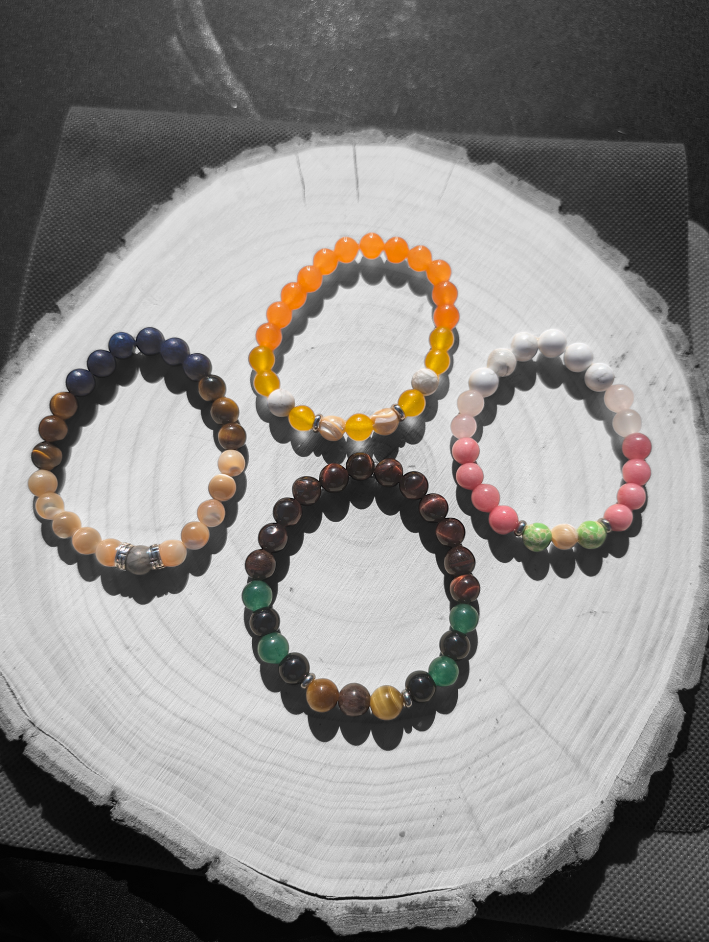 Slayers Anime Cartoon Inspired Stone Bracelet (8mm)