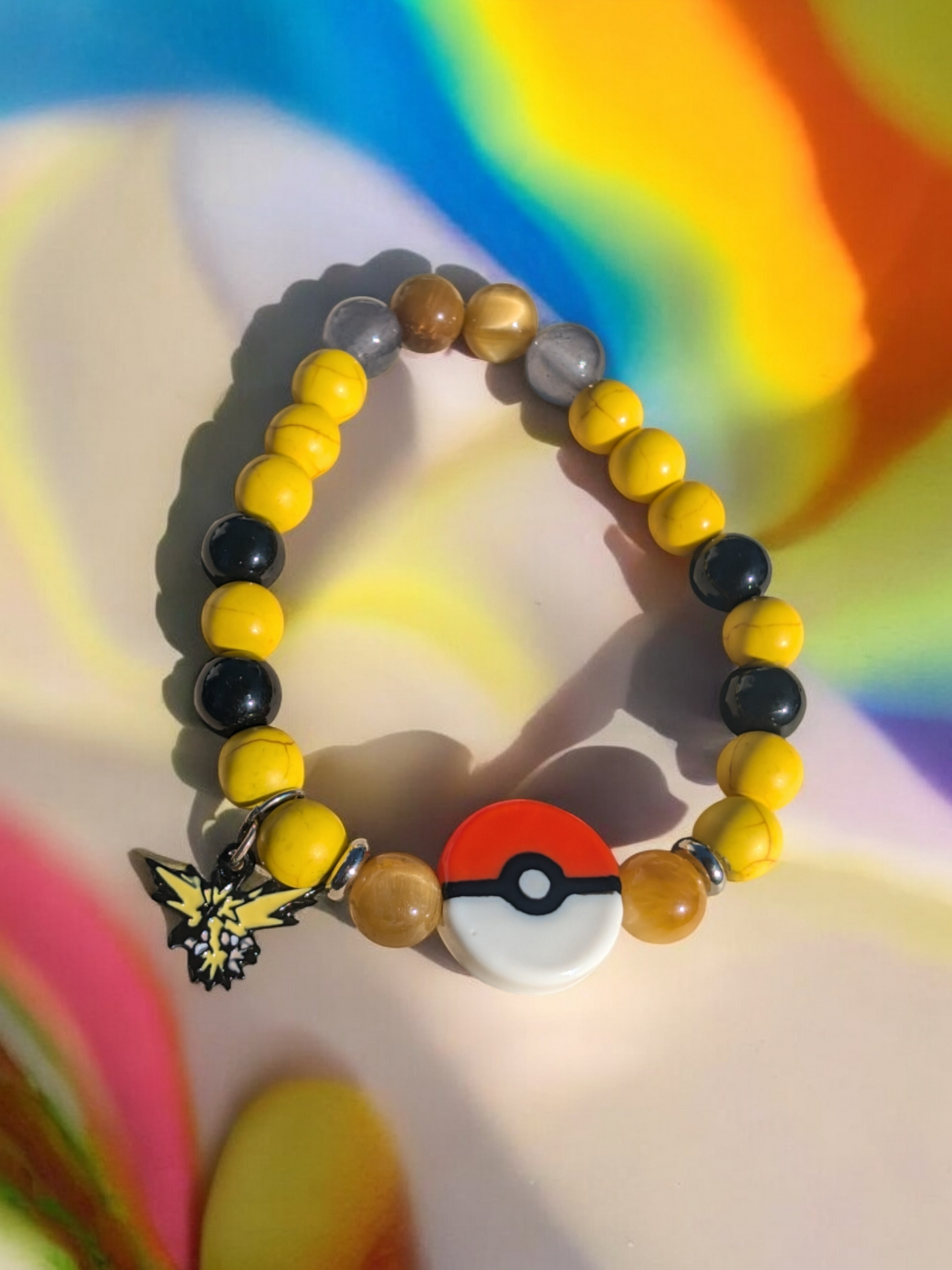 Legendary Birds Inspired Stone Bracelet (8mm)