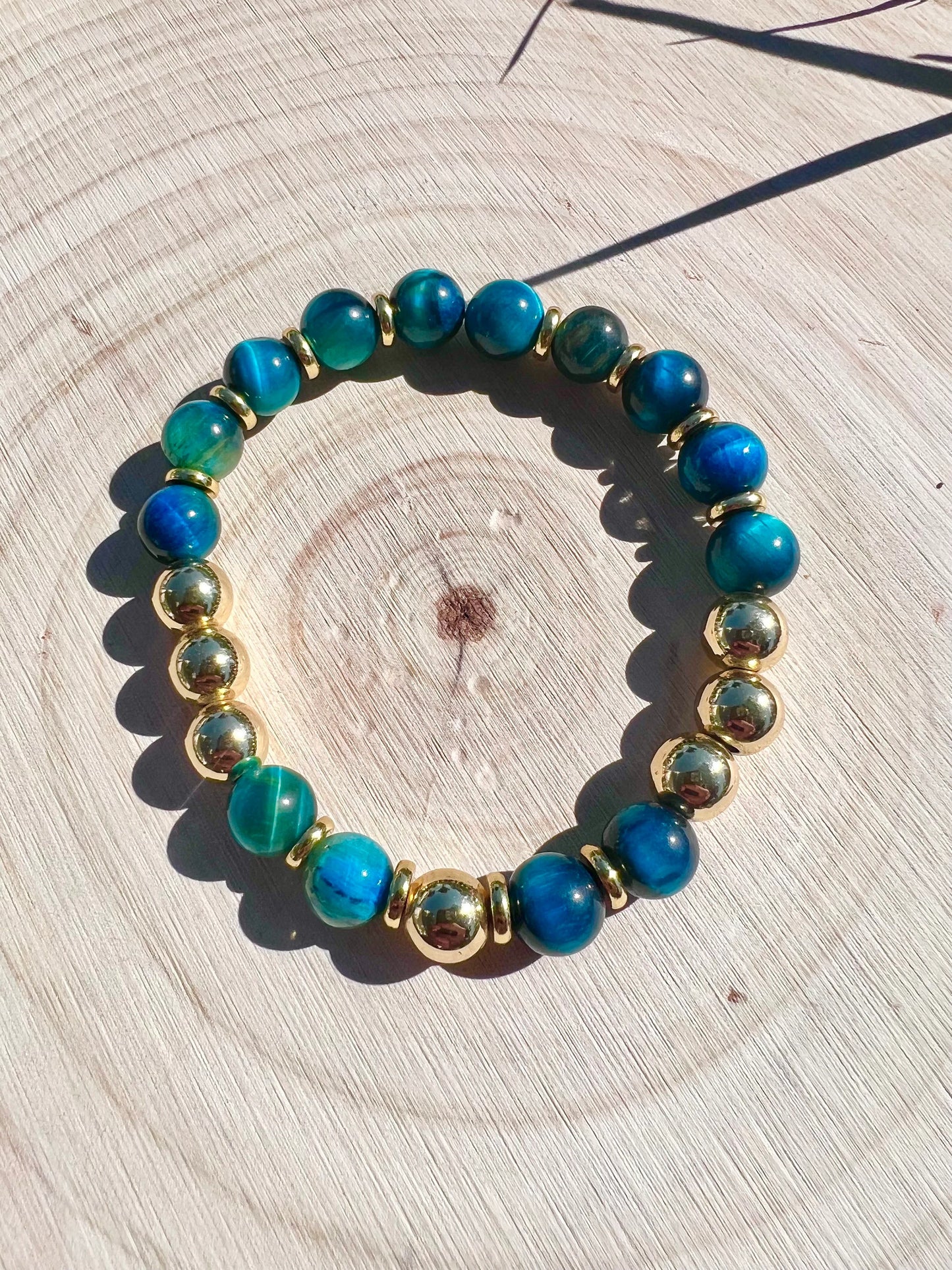 18k Gold Plated Galaxy Collection Bracelet 8mm (8mm)