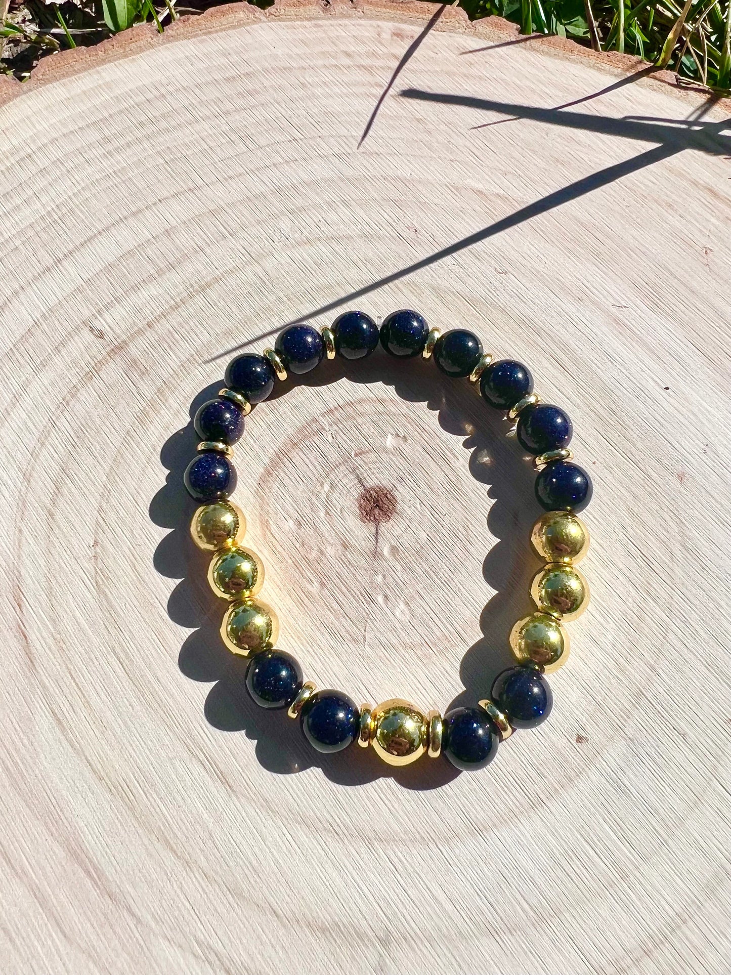 18k Gold Plated Galaxy Collection Bracelet 8mm (8mm)