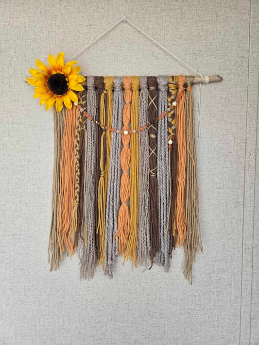 Fall Inspired Medium Wall Hanging 18" W 19" L