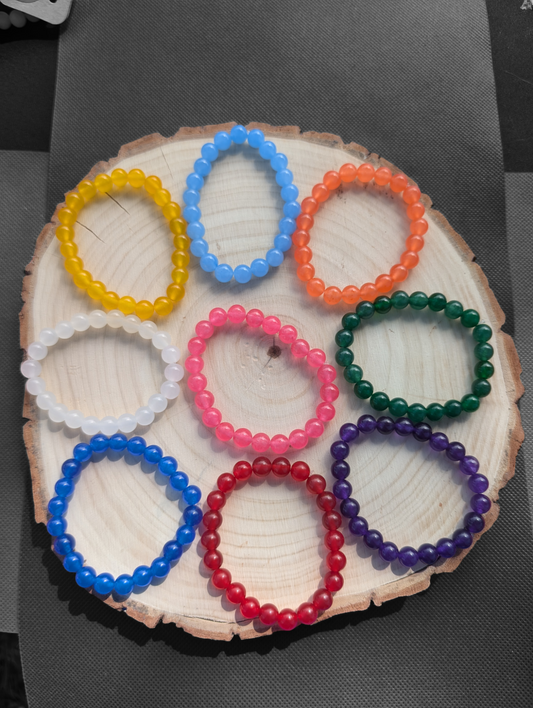 Jade Stone Bracelets (8mm)