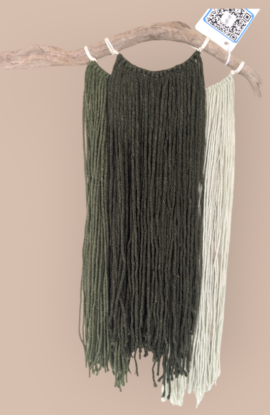 Greens Modern Style Wall Hanging 13" W 21" L