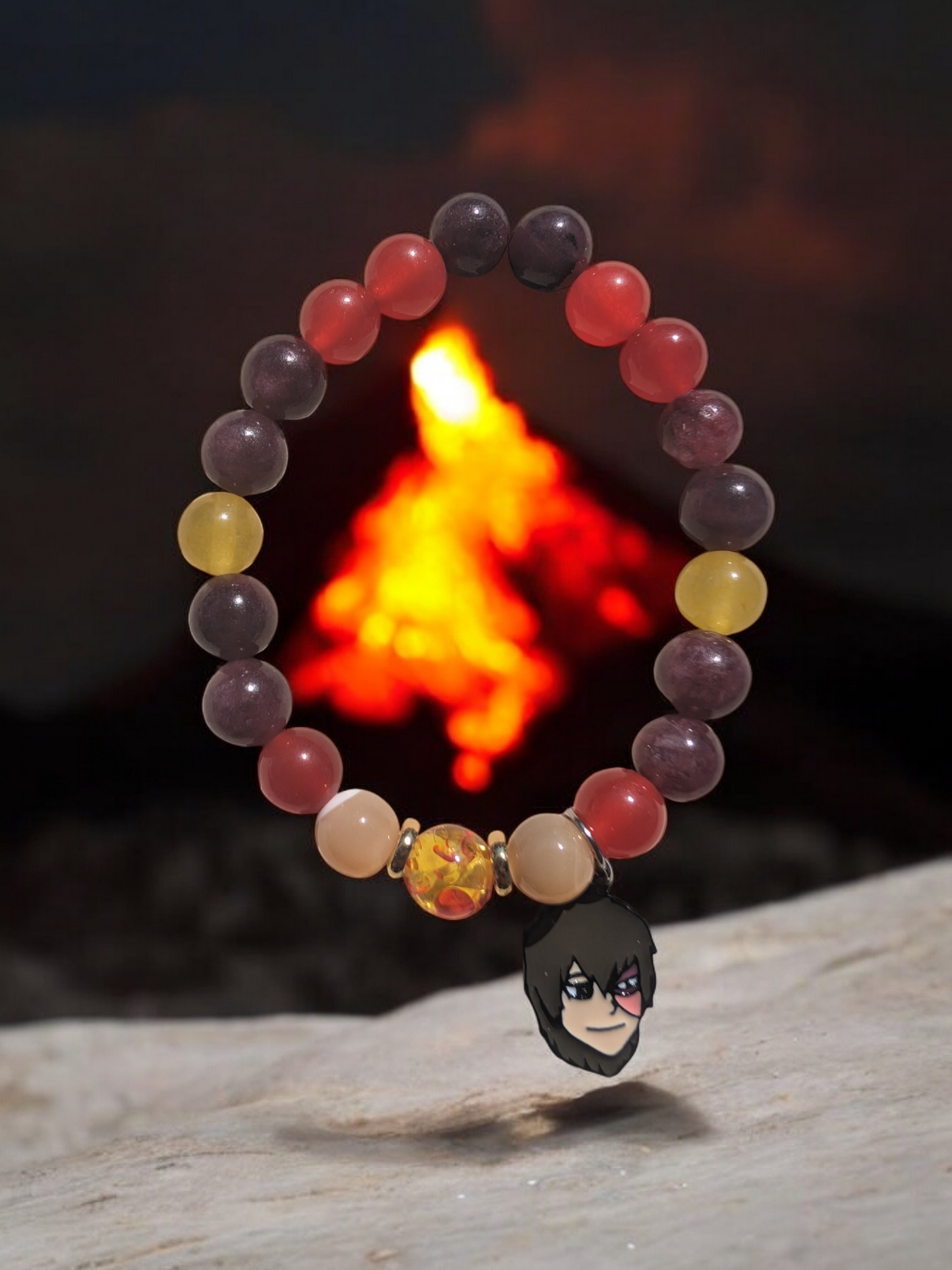 Charmed Avatar Inspired Stone Bracelet (8mm)