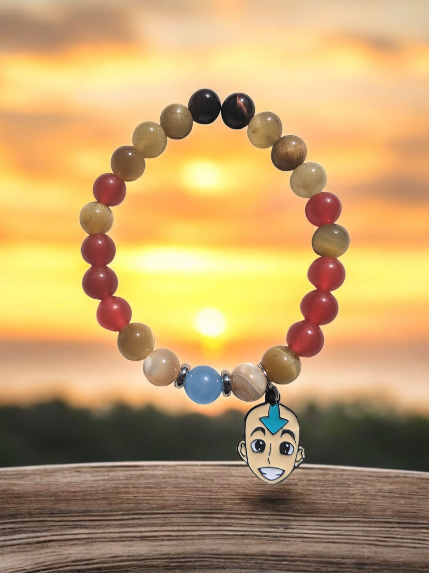Charmed Avatar Inspired Stone Bracelet (8mm)