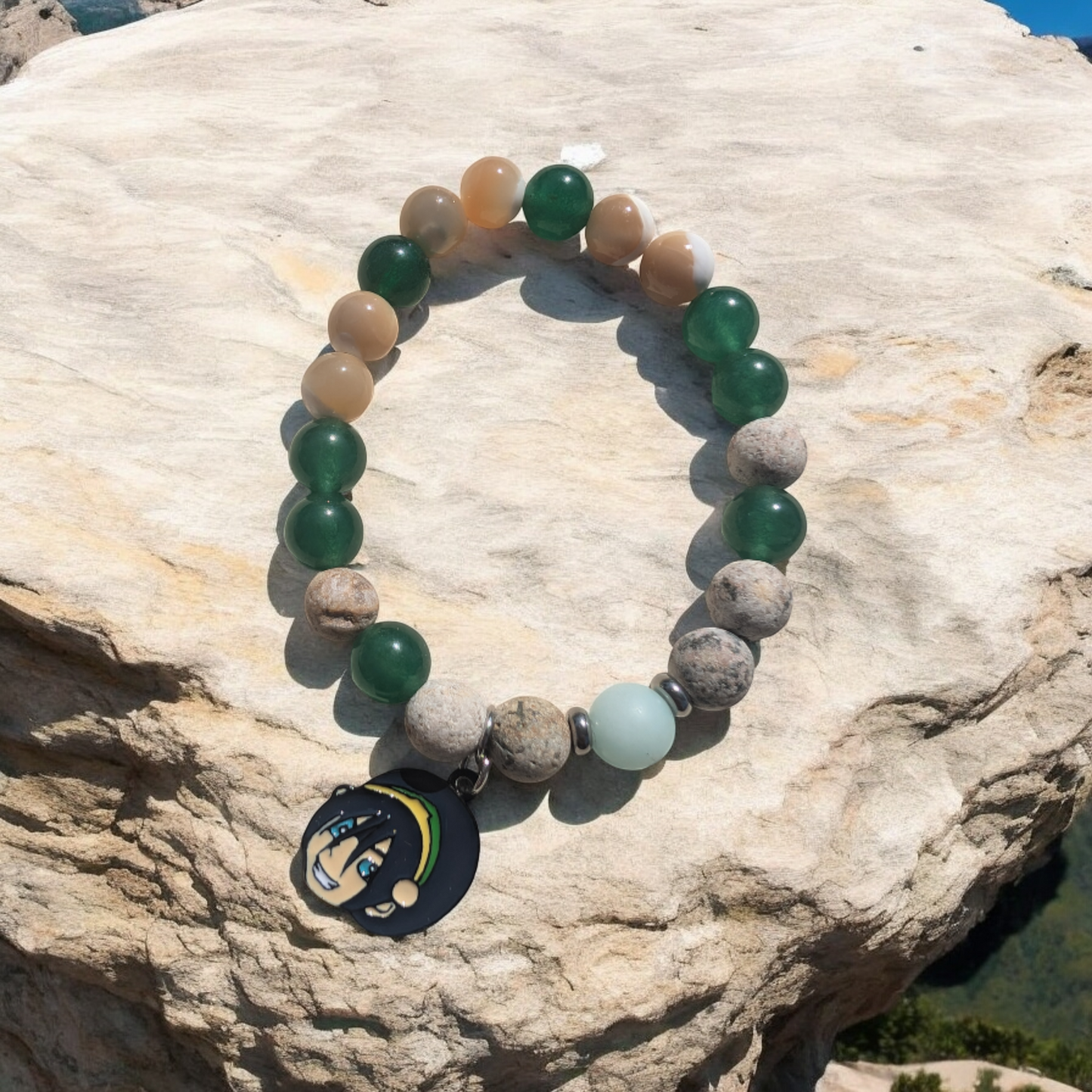 Charmed Avatar Inspired Stone Bracelet (8mm)