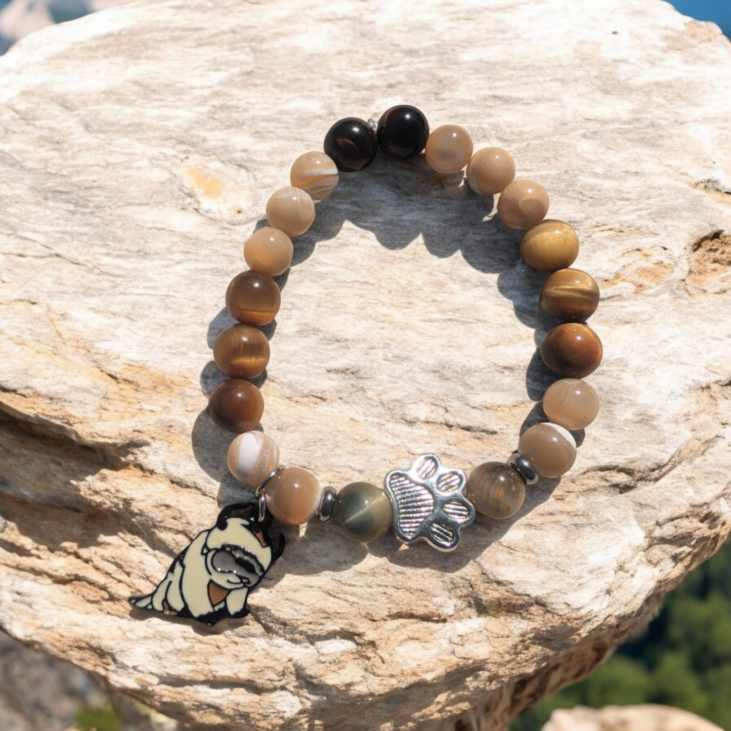 Charmed Avatar Inspired Stone Bracelet (8mm)