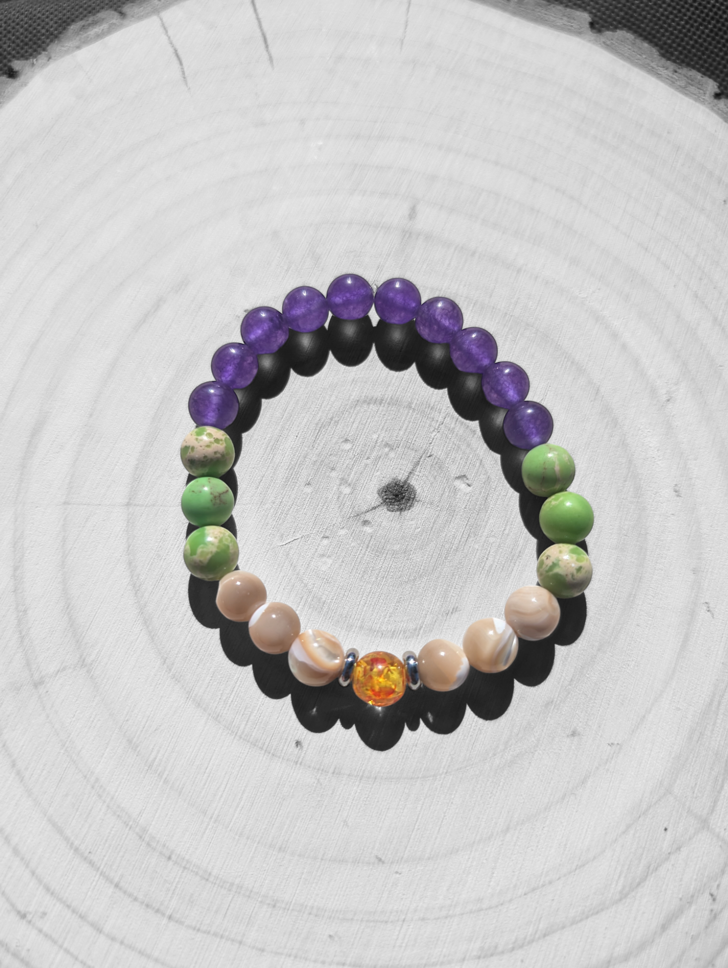 Anime Villains Anime Inspired Theme Stone Bracelets (8mm)