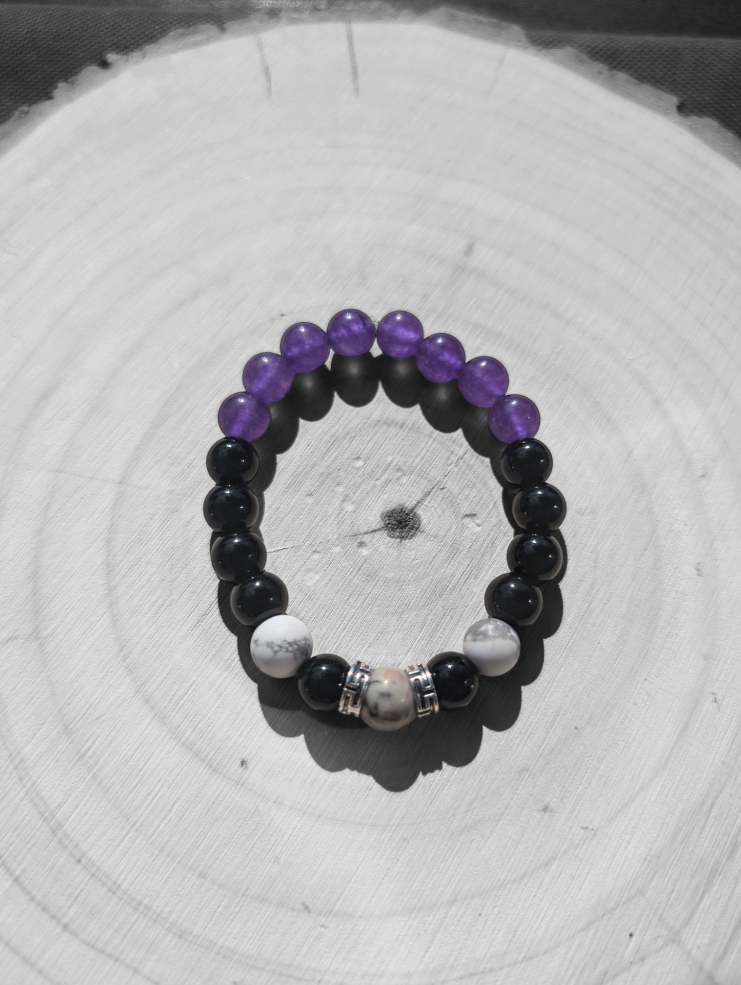 Hunter Anime Color Inspired Stone Bracelet (8mm)