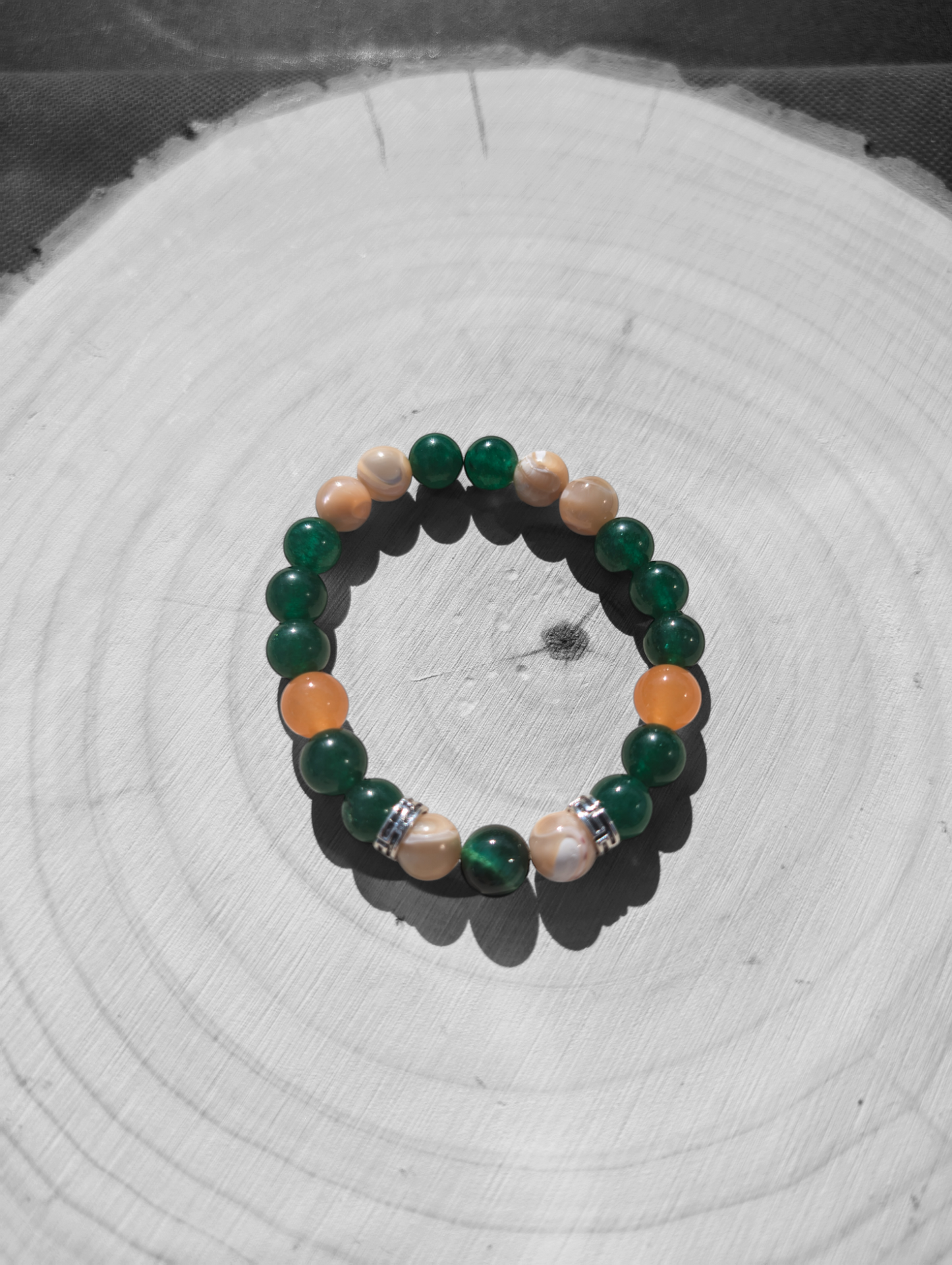 Hunter Anime Color Inspired Stone Bracelet (8mm)